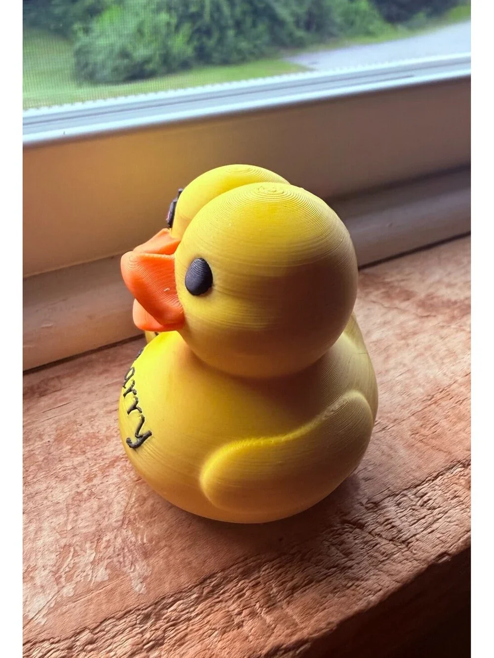 3d Printed Couples Ducks - Personalized - 2 1/5 Inch Tall
